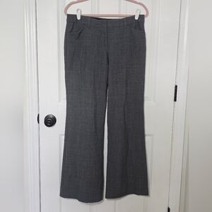 Express Editor Gray Trouser Dress Pants Women’s Work Office Career Wide Leg 8